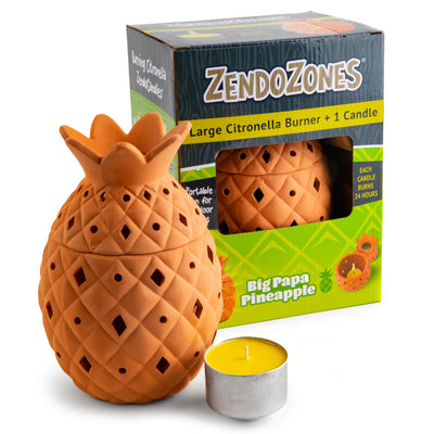 ZendoZones Lanterner med Citronella lys - sæt a 7 stk.