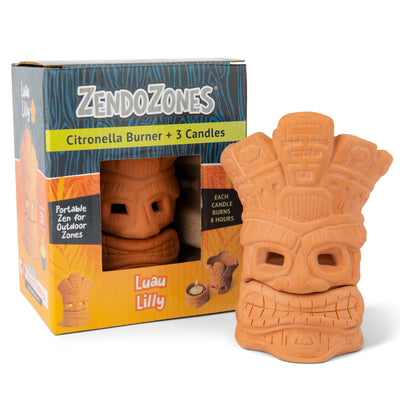 ZendoZones Lanterner med Citronella lys - sæt a 7 stk.