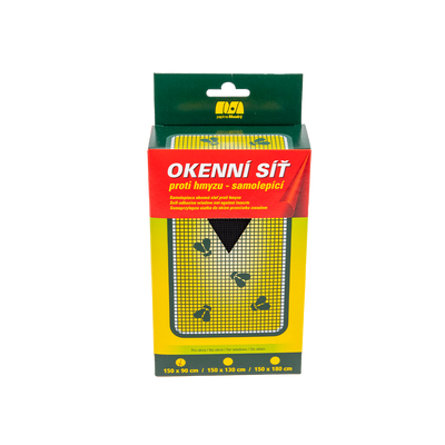 Vinduesnet, sort, 90x150