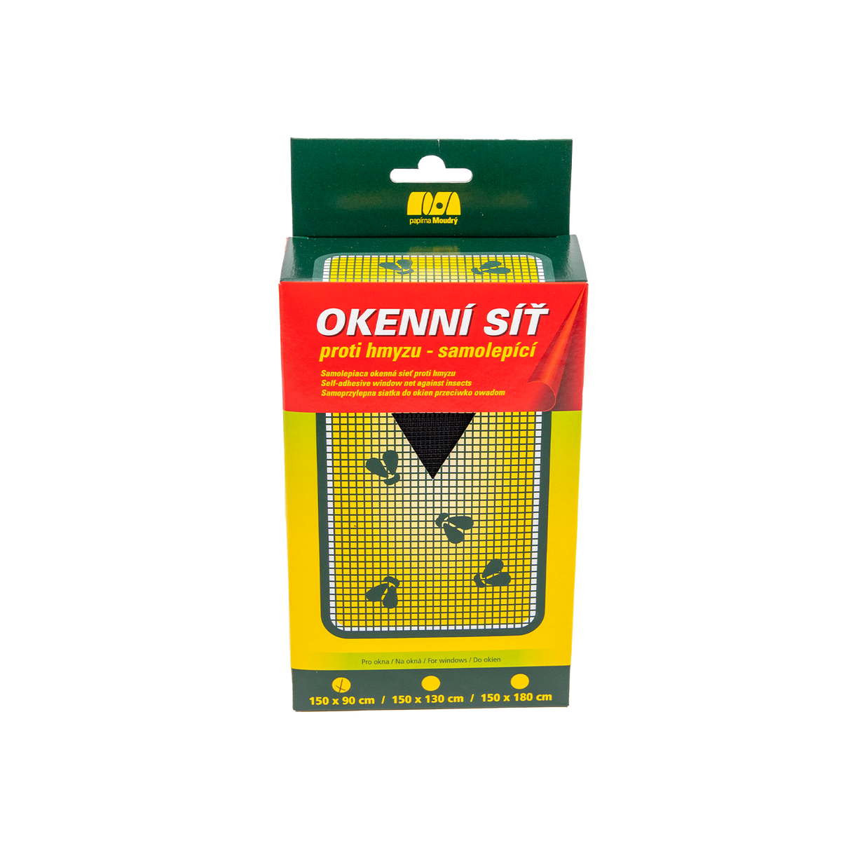 Vinduesnet, sort, 90x150