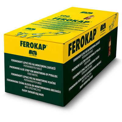 FEROKAP limspiral med feromon mod fødevaremøl x100 stk.