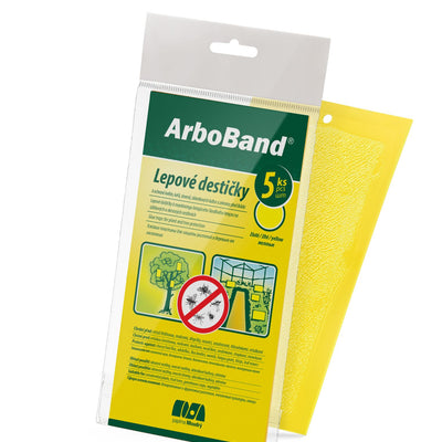 ARBOBAND gul limpladefælde til træer og planter, mod insekter x5