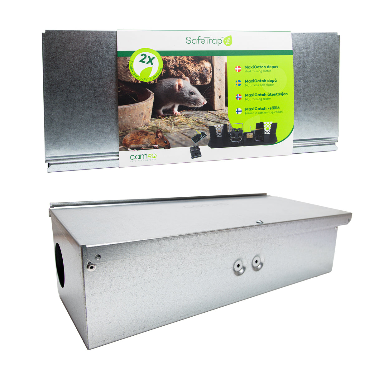 SafeTrap MaxiCatch depot - Mod Rotter & Mus