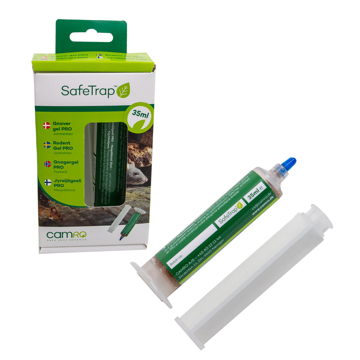 SafeTrap gel PRO mod rotter & mus