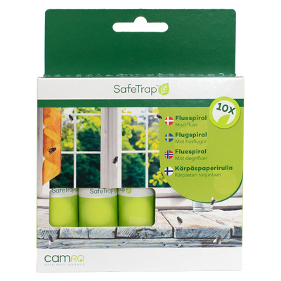 SafeTrap Fluespiral Mod Fluer (x10)