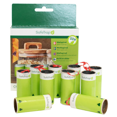 SafeTrap Mølspiral Mod Melmøl (x10)