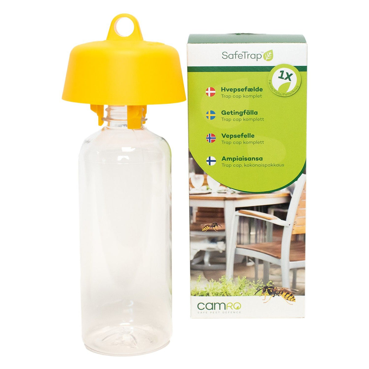 SafeTrap Hvepsefælde Trapcap komplet